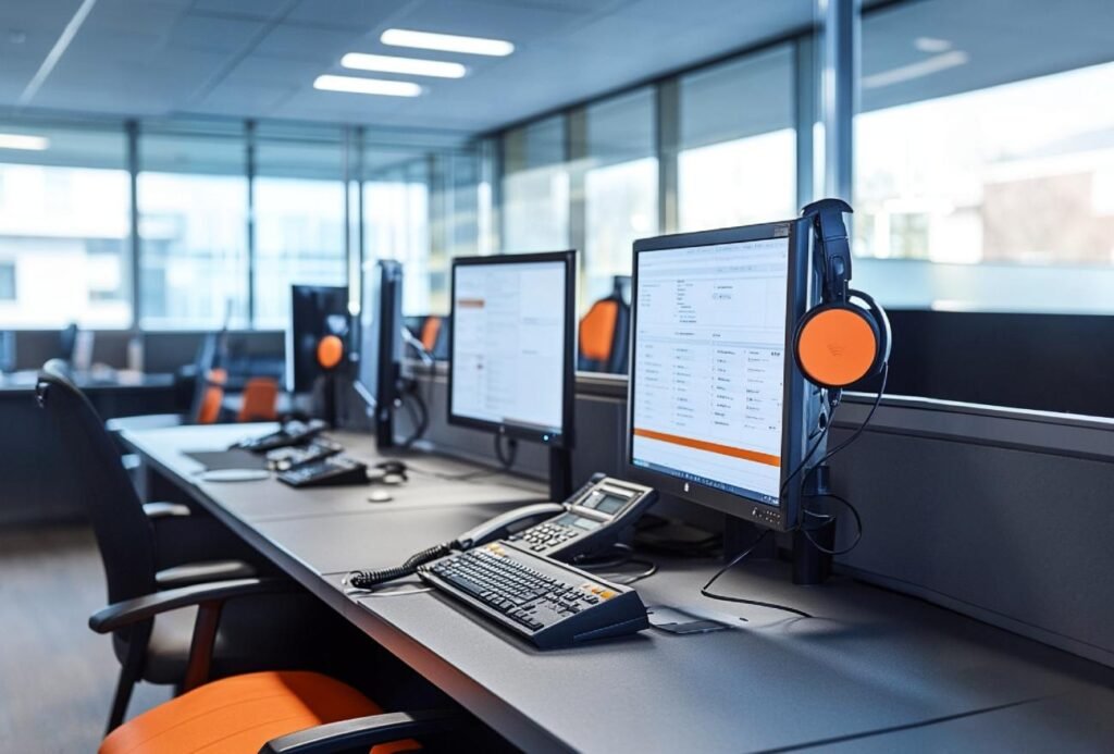 estações de trabalho bem configuradas